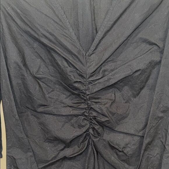 Black 3/4 Sleeve Long Sleeve Dress - Picture 4 of 6